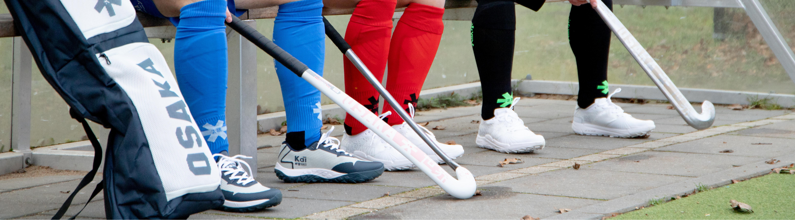 Colourful Hockey Sticks