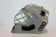 OBO | OBO FG Unpainted Helmet | FG Unpainted Helmet - Silver / Medium | Total Hockey