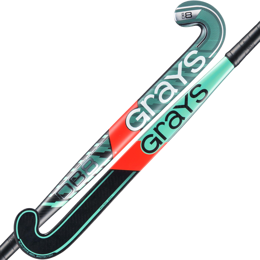 Grays | Grays DB8 Black/Aqua (2025) | DB8 Black/Aqua (2025) - 36.5" Light | Total Hockey