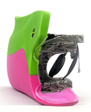 OBO | OBO HI REBOUND Legguards Green Wing/Red | HI REBOUND Legguards Green Wing/Red - Green Wing/Red / Medium | Total Hockey