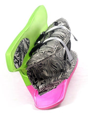 OBO | OBO HI REBOUND Legguards Green Wing/Red | HI REBOUND Legguards Green Wing/Red - Green Wing/Red / Medium | Total Hockey