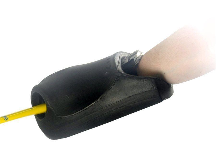 OBO | OBO HI REBOUND Hand Protector Right Black | HI REBOUND Hand Protector Right Black - Black | Total Hockey