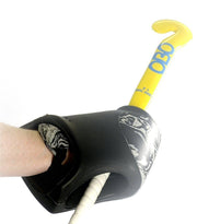 OBO | OBO HI REBOUND Hand Protector Right Black | HI REBOUND Hand Protector Right Black - Black | Total Hockey