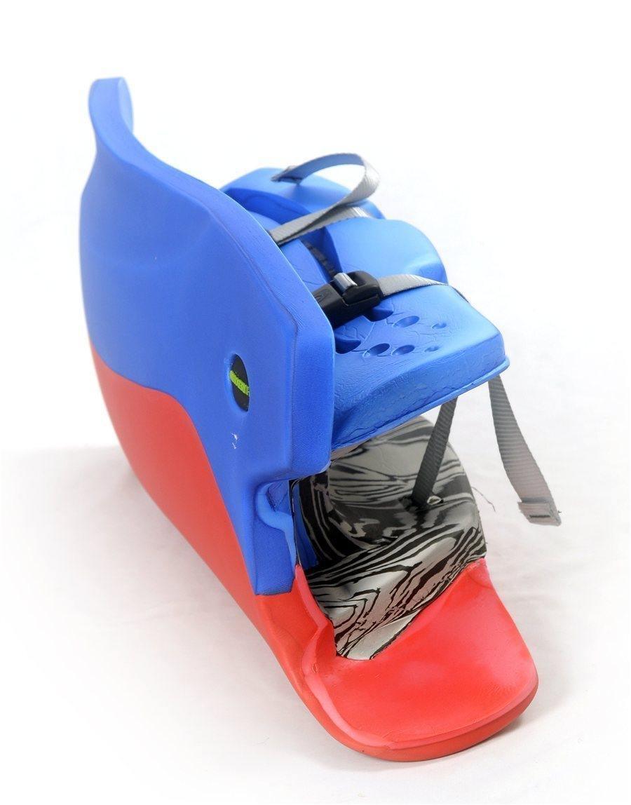 OBO | OBO HI REBOUND Legguards Red Wing/Yellow | HI REBOUND Legguards Red Wing/Yellow - Medium / Red Wing/Yellow | Total Hockey