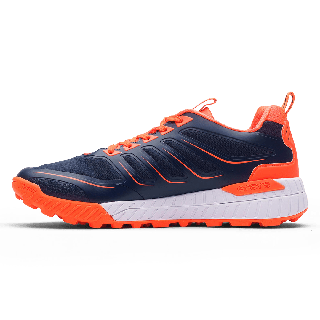 Grays | Grays Raid 2.0 Navy/Orange (2024) | Raid 2.0 Navy/Orange (2024) - EUR 36 | UK 3 | Total Hockey