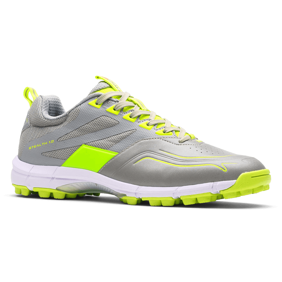 Grays | Grays Stealth 1.0 Grey/Fluo Yellow Jr (2024) | Stealth 1.0 Grey/Fluo Yellow Jr (2024) - EUR 35 | UK 2 | Total Hockey