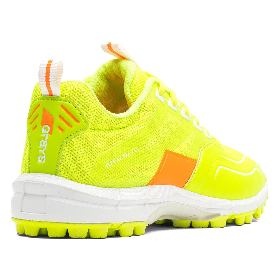 Grays | Grays Stealth 1.0 Fluro Yellow (2025) | Stealth 1.0 Fluro Yellow (2025) - EUR 40 | UK 6.5 | Total Hockey