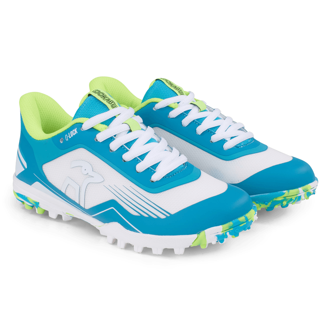 Kookaburra Hockey | Kookaburra Hockey Orbit White/Mint (2025) | Orbit White/Mint (2025) - EUR 32 | UK 13 Jr | Total Hockey