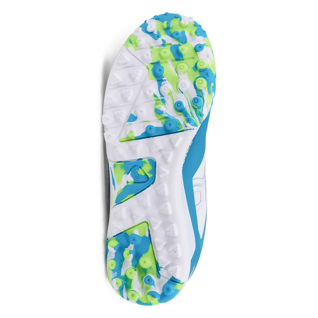 Kookaburra Hockey | Kookaburra Hockey Orbit White/Mint (2025) | Orbit White/Mint (2025) - EUR 32 | UK 13 Jr | Total Hockey