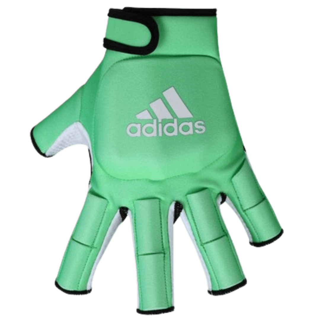 Adidas Hockey | Adidas Hockey HKY OD Glove Left Hand | HKY OD Glove Left Hand - Green/White / 2XSmall | Total Hockey