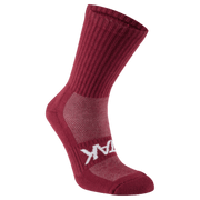 ATAK | ATAK Non-Slip Mid Leg Socks Maroon | Non-Slip Mid Leg Socks Maroon - EUR 36-38 | UK 3-5 | Total Hockey