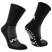 ATAK | ATAK Non-Slip Mid Leg Socks Black | Non-Slip Mid Leg Socks Black - EUR 36-38 | UK 3-5 | Total Hockey
