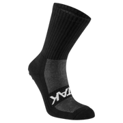 ATAK | ATAK Non-Slip Mid Leg Socks Black | Non-Slip Mid Leg Socks Black - EUR 36-38 | UK 3-5 | Total Hockey