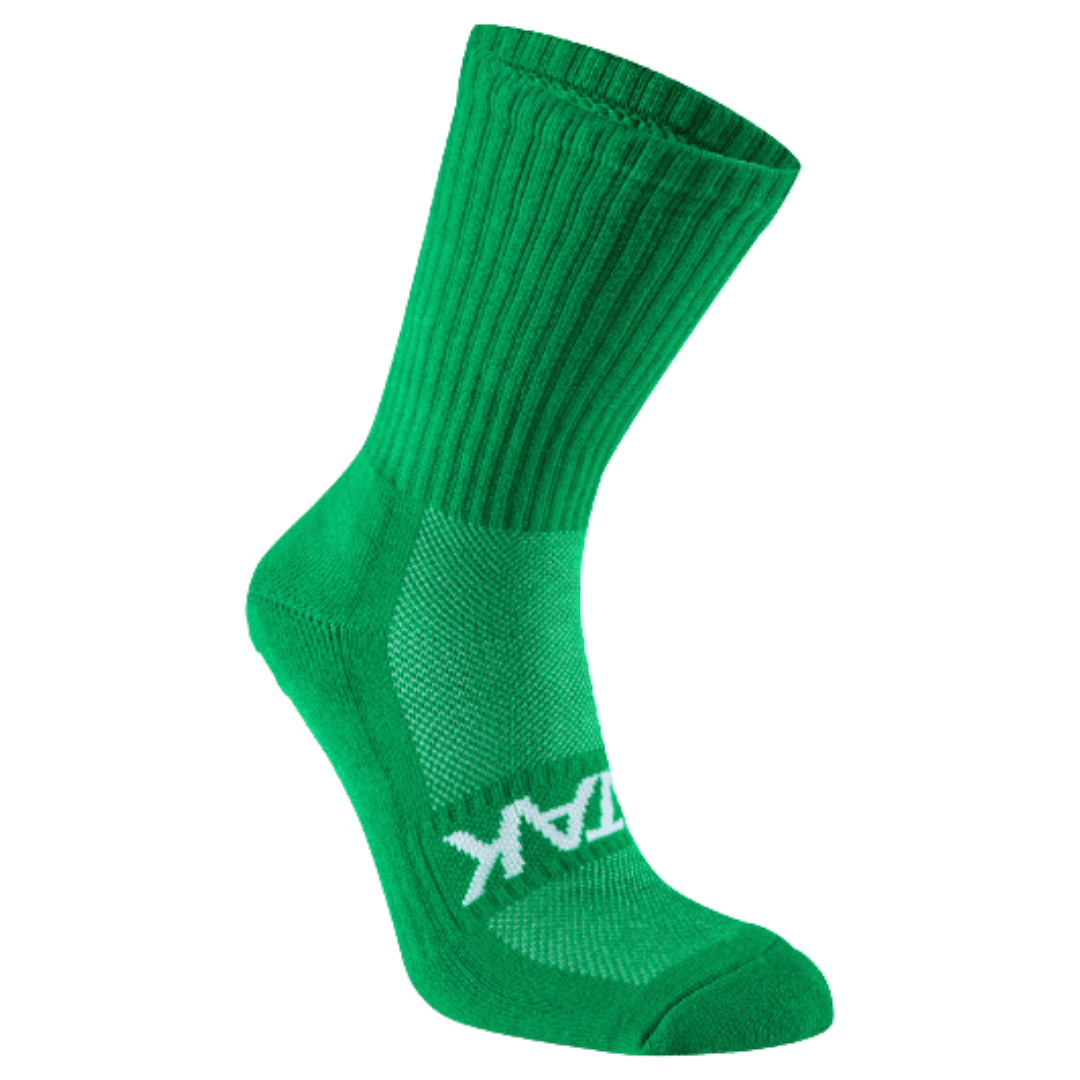 ATAK | ATAK Non-Slip Mid Leg Socks Green | Non-Slip Mid Leg Socks Green - EUR 36-38 | UK 3-5 | Total Hockey