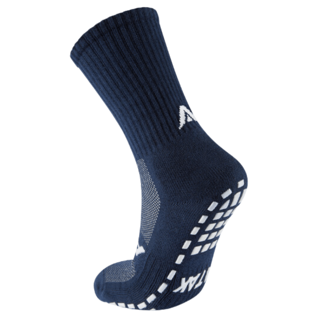 ATAK | ATAK Non-Slip Mid Leg Socks Navy | Non-Slip Mid Leg Socks Navy - EUR 36-38 | UK 3-5 | Total Hockey