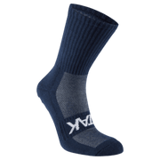 ATAK | ATAK Non-Slip Mid Leg Socks Navy | Non-Slip Mid Leg Socks Navy - EUR 36-38 | UK 3-5 | Total Hockey