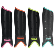 Byte | Byte SX Shinpads | SX Shinpads - Black/Yellow / Small | Total Hockey