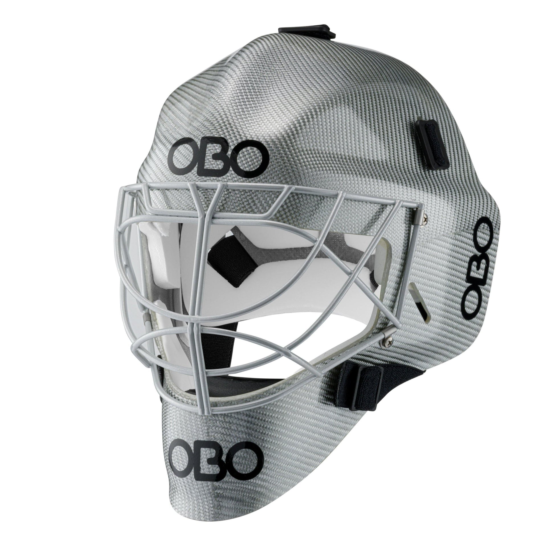 OBO | OBO FG Unpainted Helmet | FG Unpainted Helmet - Silver / Medium | Total Hockey