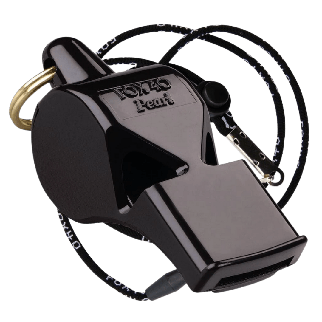 Fox 40 Whistles | Fox 40 Whistles Fox40 PEARL Whistle | Fox40 PEARL Whistle - Black | Total Hockey