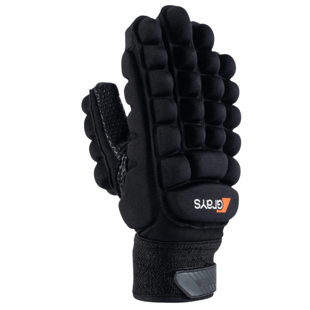 Grays | Grays International PRO Glove Right Hand | International PRO Glove Right Hand - Black / 2XSmall | Total Hockey