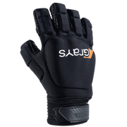 Grays | Grays Touch Glove Right Hand | Touch Glove Right Hand - Black / 2XSmall | Total Hockey