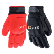 Grays | Grays Touch Pro Glove Left Hand | Touch Pro Glove Left Hand - Red / XSmall | Total Hockey