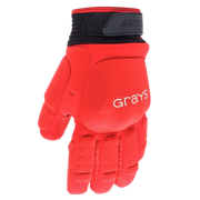 Grays | Grays Touch Pro Glove Left Hand | Touch Pro Glove Left Hand - Red / XSmall | Total Hockey