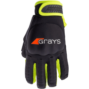 Grays | Grays Touch Pro Glove Left Hand | Touch Pro Glove Left Hand - Black/Yellow / XSmall | Total Hockey