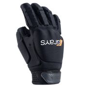 Grays | Grays Touch Pro Glove Right Hand | Touch Pro Glove Right Hand - Black / XSmall | Total Hockey