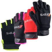 Grays | Grays Touch Glove Right Hand | Touch Glove Right Hand - Black/Yellow / 2XSmall | Total Hockey