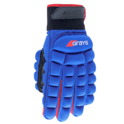 Grays | Grays International PRO Glove Left Hand | International PRO Glove Left Hand - Navy/Red / 2XSmall | Total Hockey