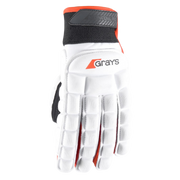 Grays | Grays International PRO Glove Left Hand | International PRO Glove Left Hand - White / 2XSmall | Total Hockey