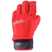 Grays | Grays Touch Glove Right Hand | Touch Glove Right Hand - Red / 2XSmall | Total Hockey