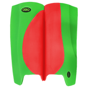 OBO | OBO HI REBOUND Legguards Green Wing/Red | HI REBOUND Legguards Green Wing/Red - Green Wing/Red / Medium | Total Hockey
