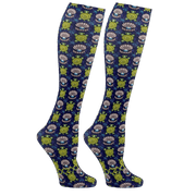 HocSocx | HocSocx Turtles and Clams Socks | Turtles and Clams Socks - EUR 36-42 | UK 3-8 | Total Hockey