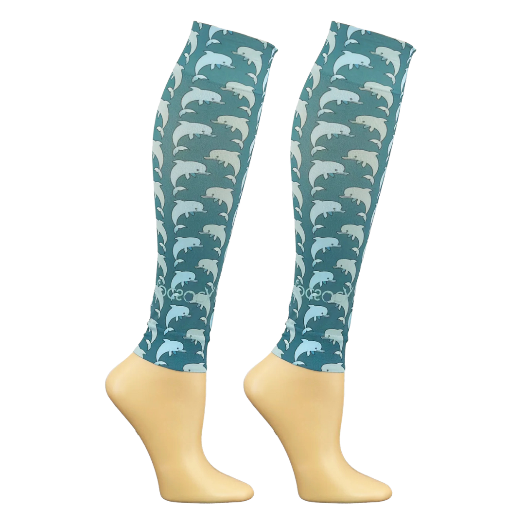 Footless Dolphin Pods Leg Sleeve