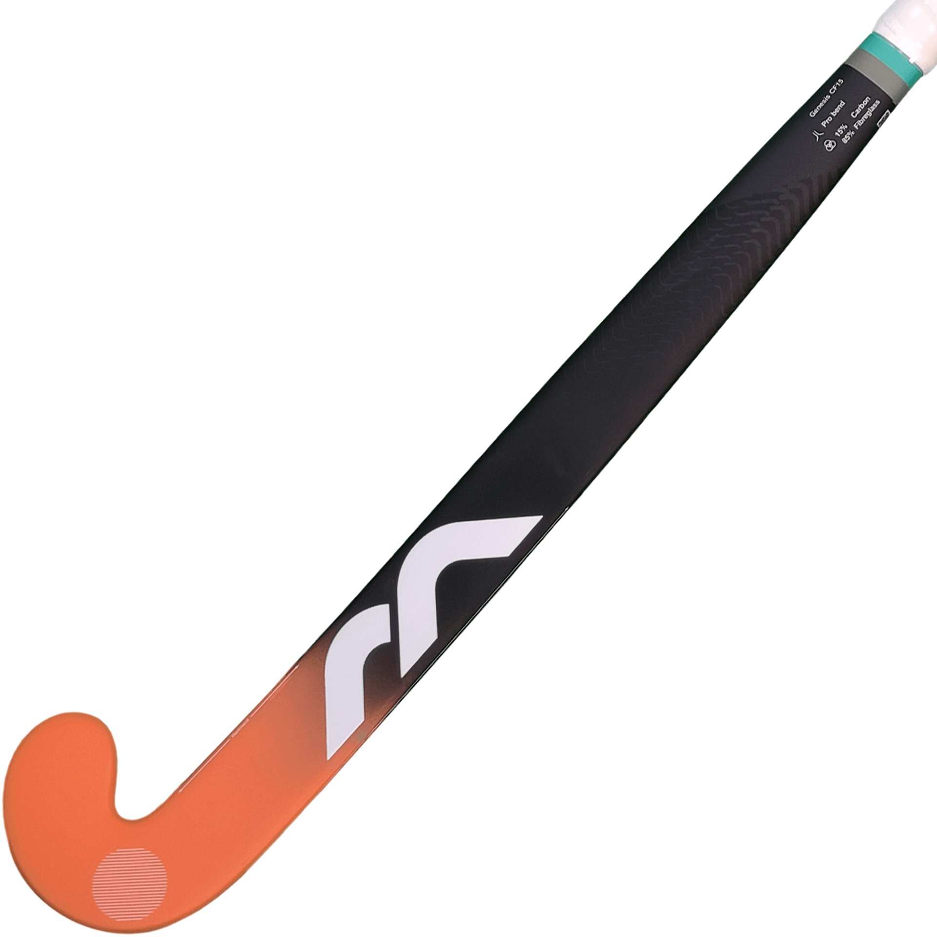 Mercian Hockey | Mercian Hockey Genesis CF15 Black/Orange (2024) | Genesis CF15 Black/Orange (2024) - 36.5" Light | Total Hockey