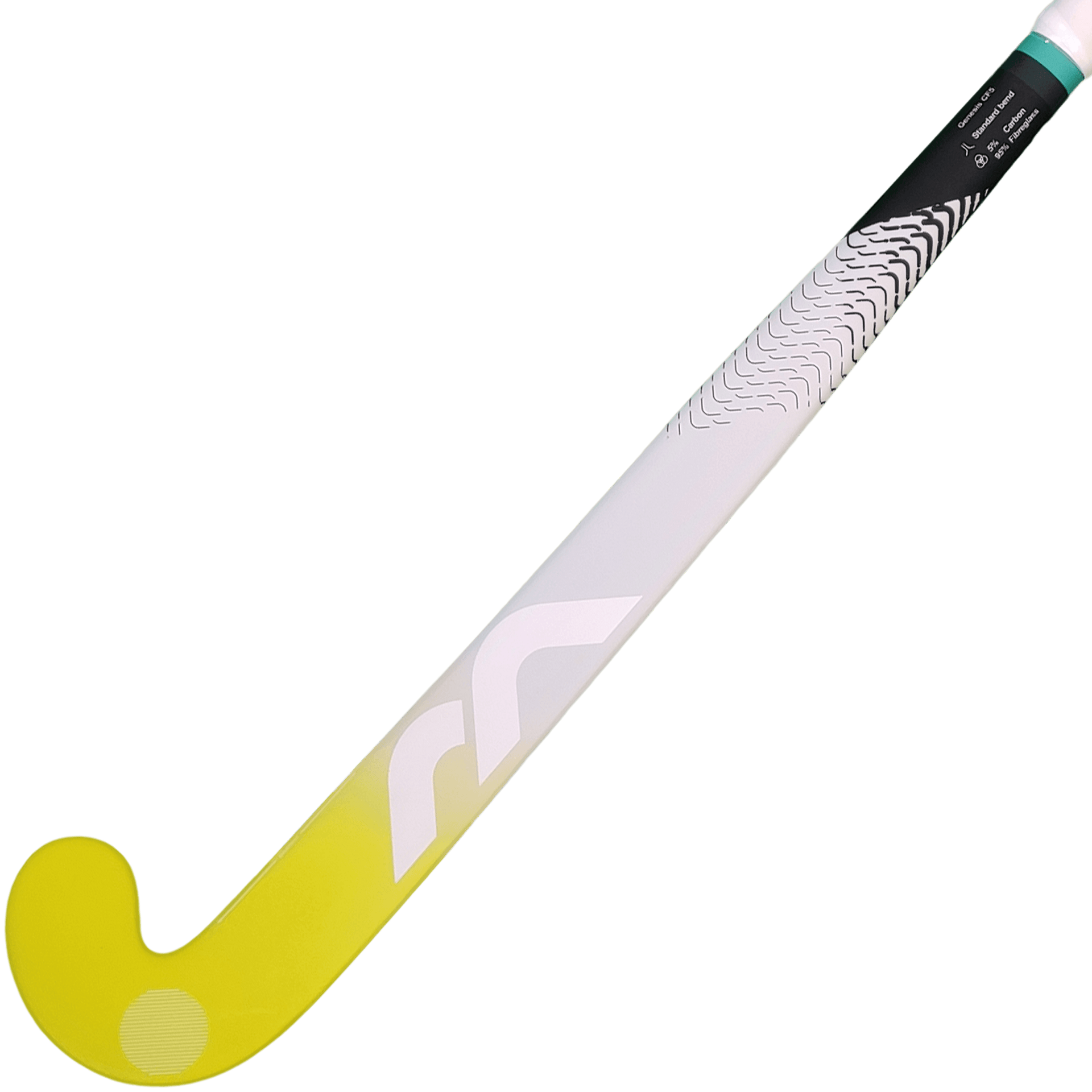 Mercian Hockey | Mercian Hockey Genesis CF5 Yellow/Grey Jr (2024) | Genesis CF5 Yellow/Grey Jr (2024) - 34" Light | Total Hockey