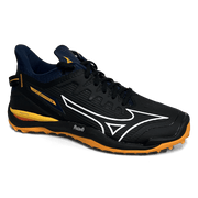 Total Hockey | Total Hockey Mizuno Leopardus Hockey Shoe | Mizuno Leopardus Hockey Shoe - Black '24 | Total Hockey