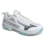 Total Hockey | Total Hockey Mizuno Panthera Hockey Shoe | Mizuno Panthera Hockey Shoe - White/Blue Tint | Total Hockey