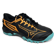 Total Hockey | Total Hockey Mizuno Lynx Jr Hockey Shoe | Mizuno Lynx Jr Hockey Shoe - Black | Total Hockey