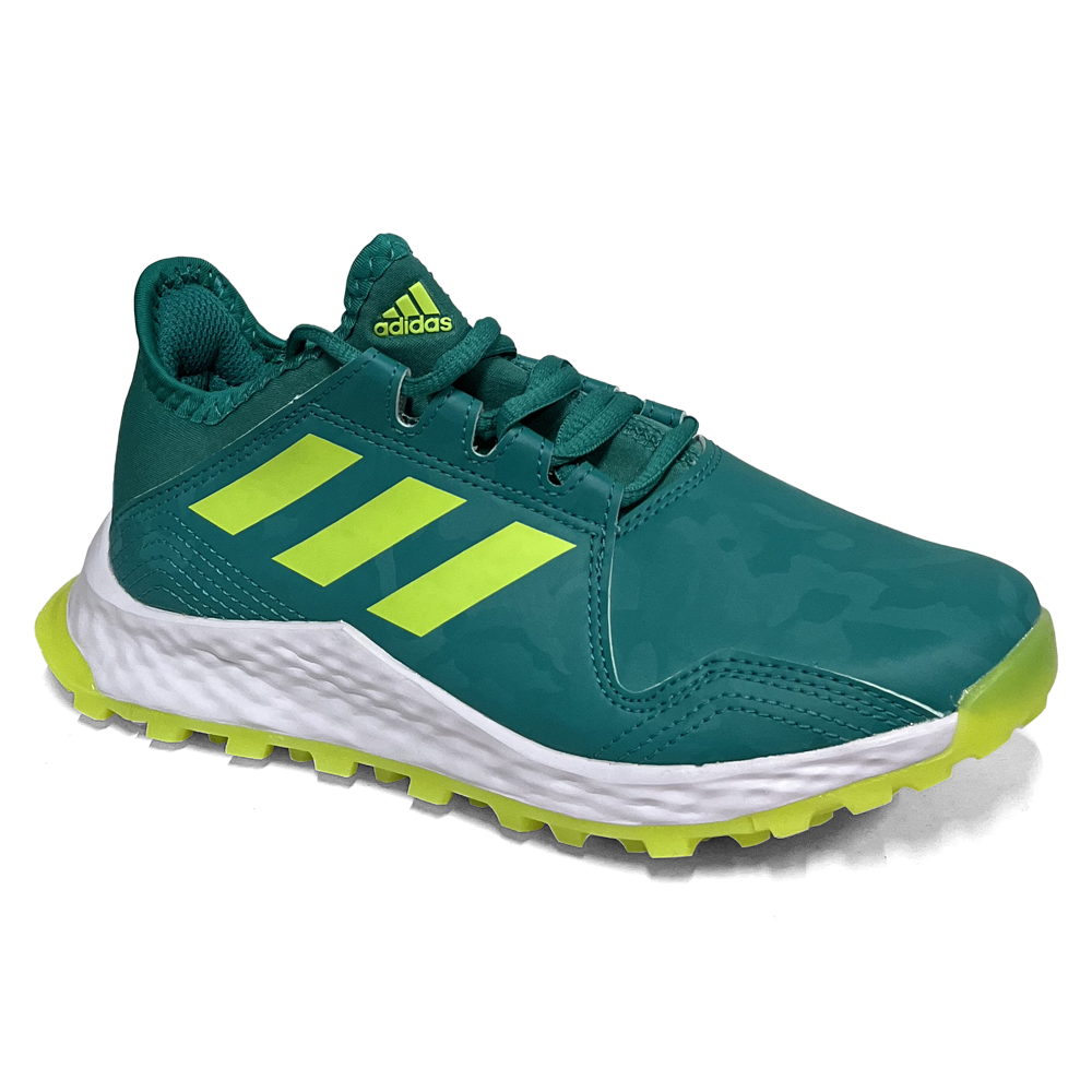 Total Hockey | Total Hockey Adidas Hockey Youngstar Hockey Shoe | Adidas Hockey Youngstar Hockey Shoe - Pure Teal | Total Hockey