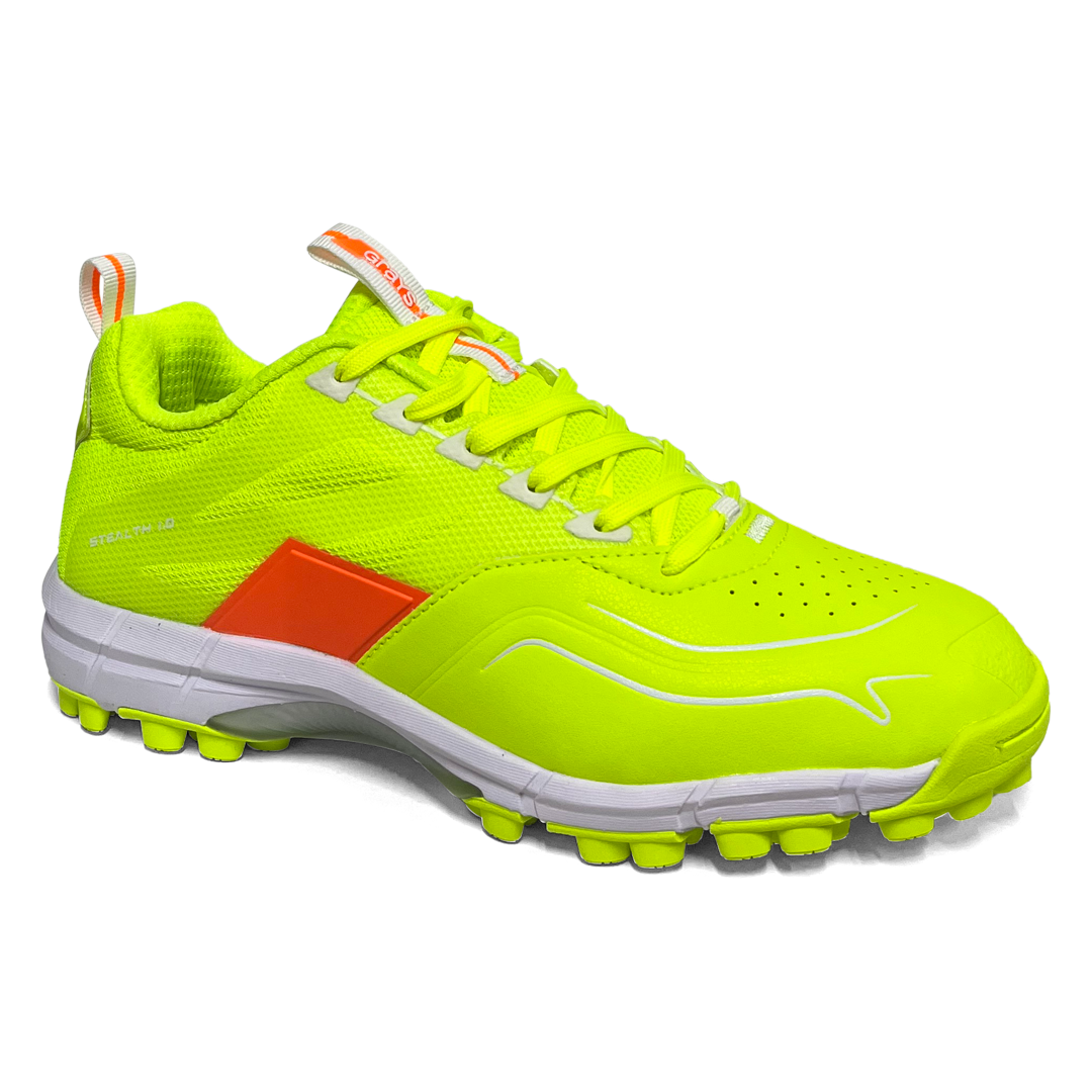 Total Hockey | Total Hockey Grays Stealth 1.0 Jr Hockey Shoe | Grays Stealth 1.0 Jr Hockey Shoe - Fluro Yellow | Total Hockey