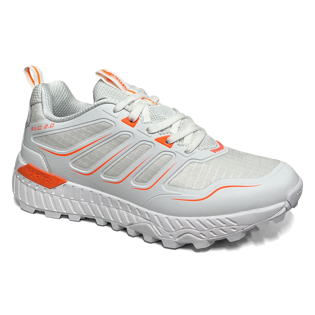 Total Hockey | Total Hockey Grays Raid 2.0 Sr Hockey Shoe | Grays Raid 2.0 Sr Hockey Shoe - White | Total Hockey