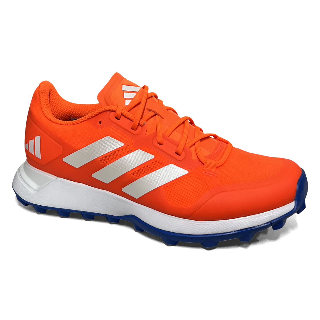 Total Hockey | Total Hockey Adidas Zone Dox 2.2s Hockey Shoe | Adidas Zone Dox 2.2s Hockey Shoe - Solar Ornage | Total Hockey