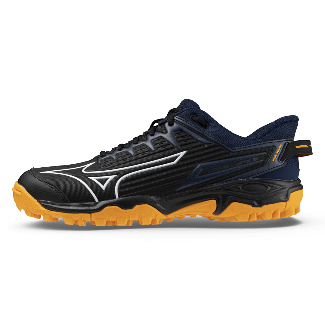Mizuno | Mizuno Wave Lynx 2 Black (2024) | Wave Lynx 2 Black (2024) - EUR 36.5 | UK 4 | Total Hockey