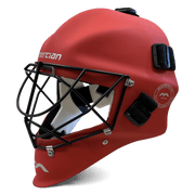 Mercian Hockey | Mercian Hockey Genesis Helmet Matt Red | Genesis Helmet Matt Red - Matt Red / Junior | Total Hockey