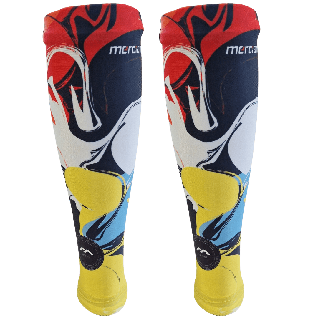 Mercian Hockey | Mercian Hockey Elite Shinliners - Colour Swirl | Elite Shinliners - Colour Swirl - Colour Swirl / Junior | Total Hockey