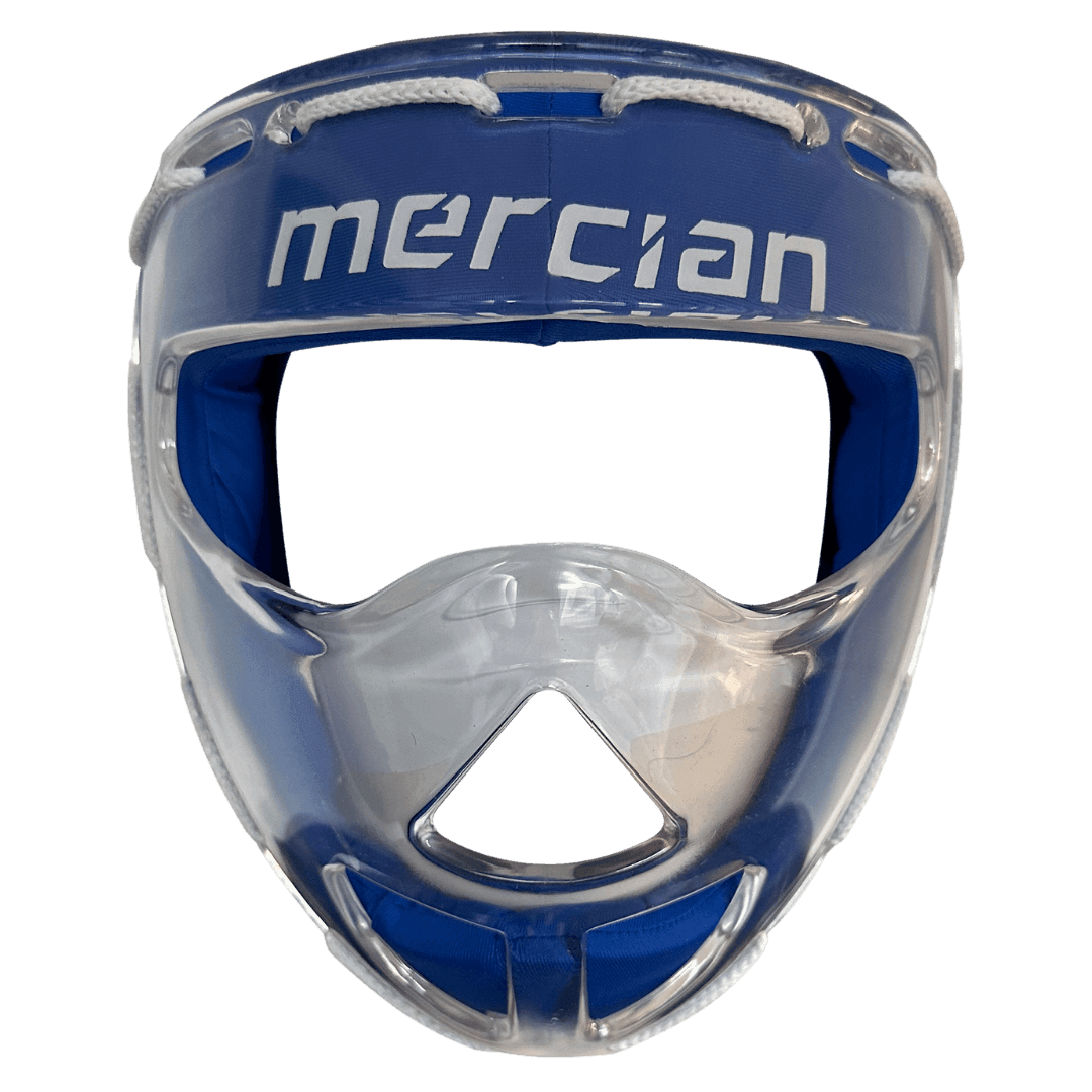 Mercian Hockey | Mercian Hockey Evolution Face Mask | Evolution Face Mask - Royal / Senior | Total Hockey