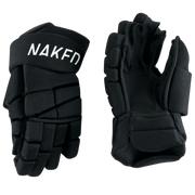 Naked Hockey | Naked Hockey Elite Penalty Corner Gloves | Elite Penalty Corner Gloves - Black / Senior | Total Hockey
